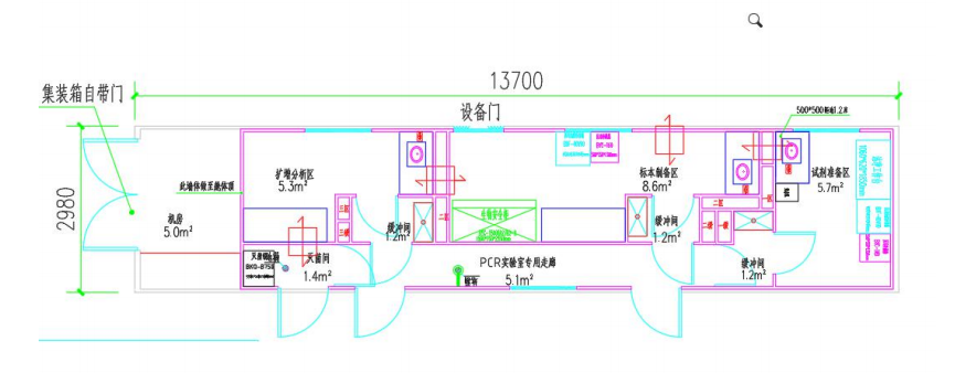 pcr實驗室移動方艙實驗室介紹