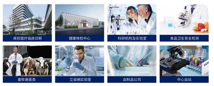 疾控醫療臨床診斷 健康體檢中心 科研機構及實驗室 食品衛生安全檢測 畜牧獸醫類 艾滋病實驗室 血制品公司 中心血站