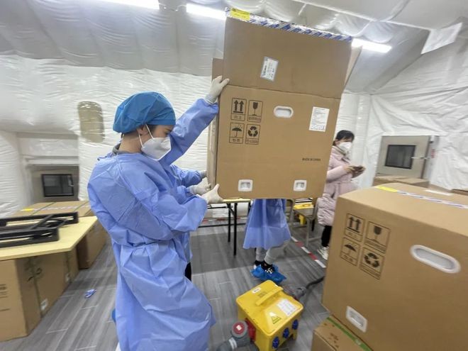 6座氣膜方艙實(shí)驗(yàn)室將投入使用