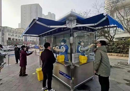 核酸采樣亭內(nèi)部特點