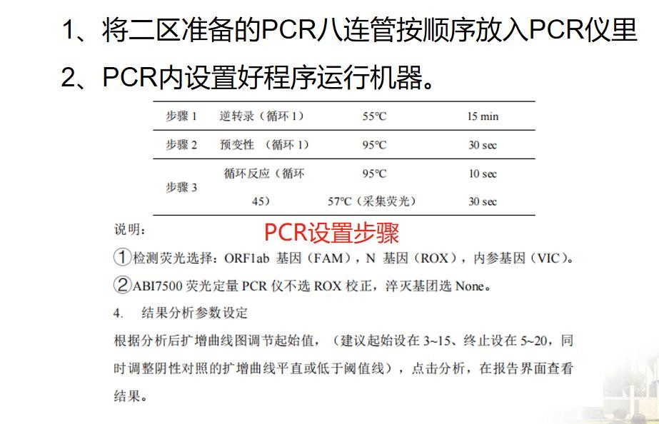 方艙實驗室PCR儀設置步驟