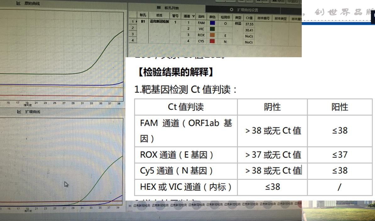 方艙實驗室PCR儀檢測結果解釋